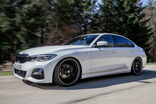 KW Variante 3 Gewindefahrwerk sorgt im neuen BMW 3er (G20) für ein Plus an Fahrfreude